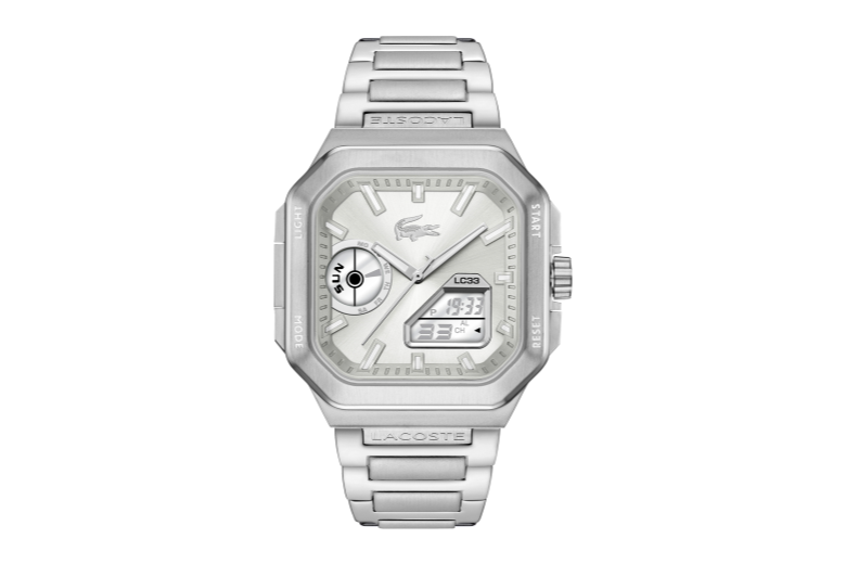 Chrono Euro Diffusion LACOSTE LC33 SQUARE SPORT INSPIRED Chrono Euro Diffusion