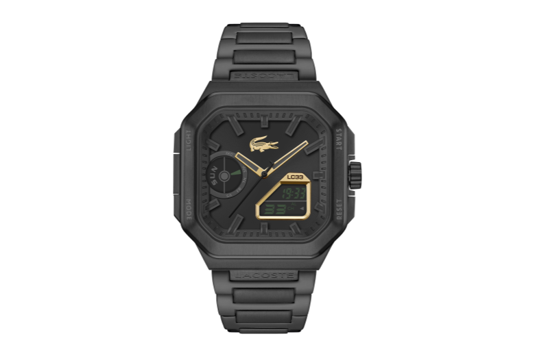 Chrono Euro Diffusion LACOSTE LC33 SQUARE SPORT INSPIRED Chrono Euro Diffusion