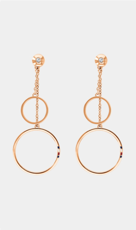 Chrono Euro Diffusion TOMMY HILFIGER JEWELS EARRINGS CLASSIC SIGNATURE Chrono Euro Diffusion